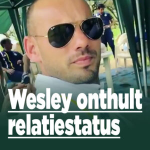 Wesley Sneijder onthult relatiestatus