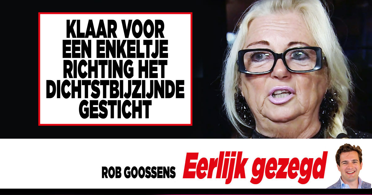 Rob vindt Monique helemaal gestoord