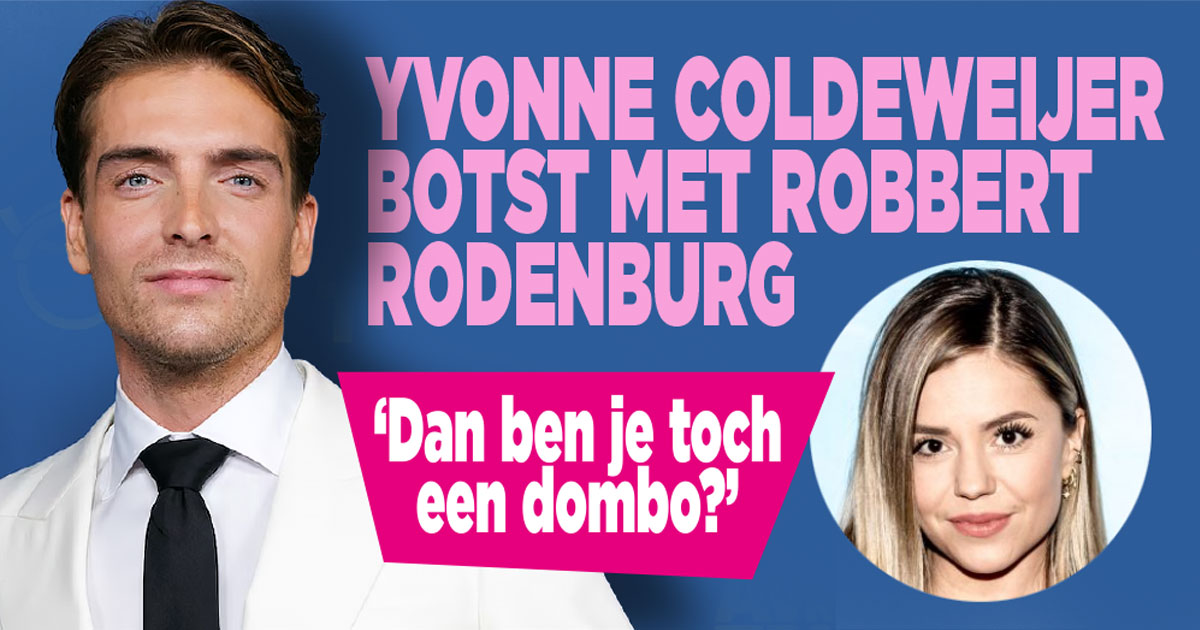 Yvonne bots met druif Robbert