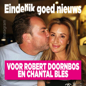 Eindelijk goed nieuws voor Robert Doornbos en Chantal Bles
