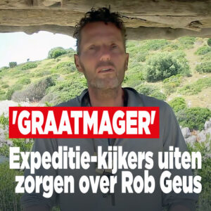 Expeditie-kijkers uiten zorgen over &#8216;graatmagere&#8217; Rob Geus