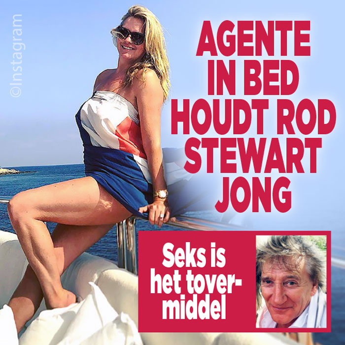 Rod Stewart blijft jong door agente|Rod Steward
