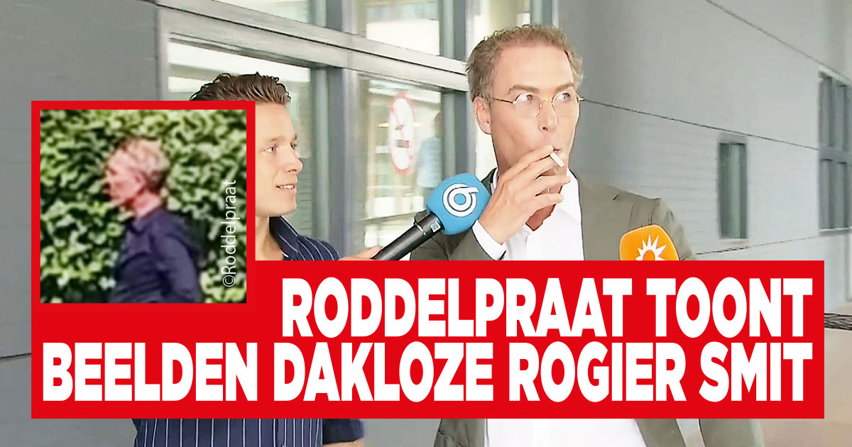 Beelden dakloze Rogier