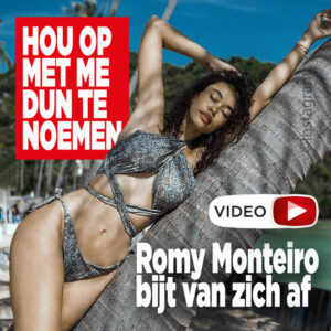 Romy Monteiro bijt van zich af: &#8216;Hou op met me dun te noemen&#8217;