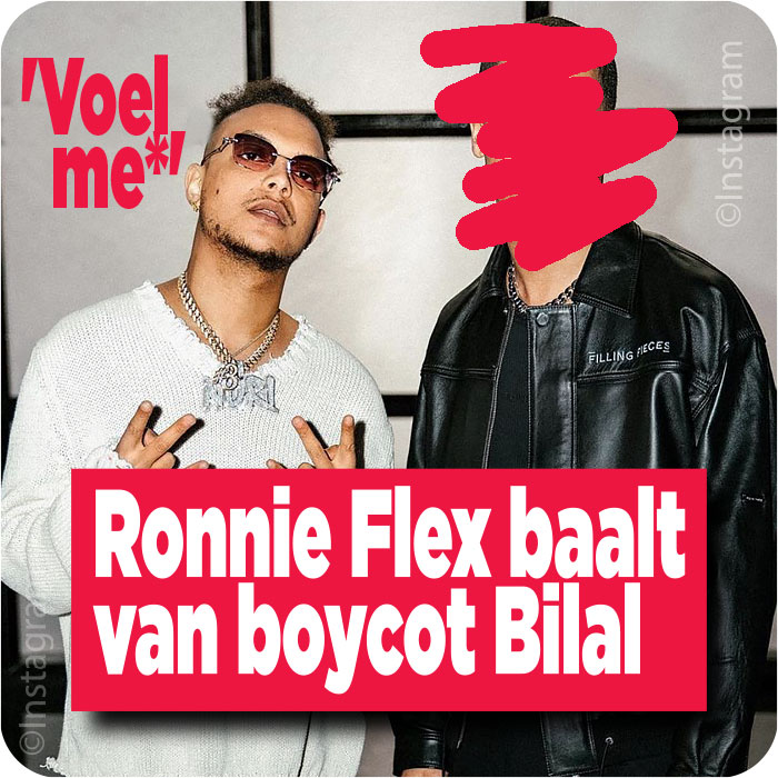 Ronnie Flex heeft spijt van reactie op Bilal Wahib
