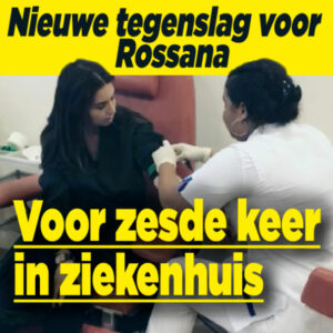 Rossana Kluivert voor zesde keer in ziekenhuis