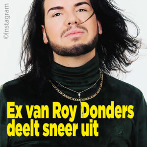 Ex van Roy Donders deelt sneer uit