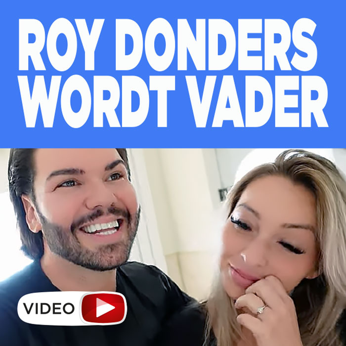 Roy Donders wordt vader