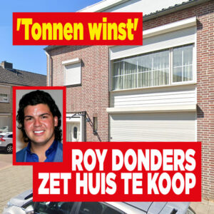 Roy Donders zet huis te koop: &#8216;Tonnen winst&#8217;