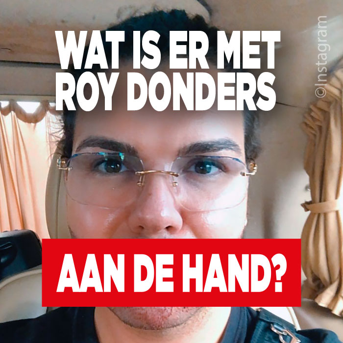 Wat is er met Roy Donders aan de hand?
