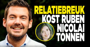 Relatiebreuk kost Ruben Nicolai tonnen