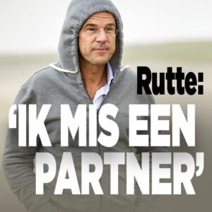 Mark Rutte &#8216;mist een partner&#8217; in zijn leven