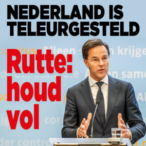 Nederland teleurgesteld