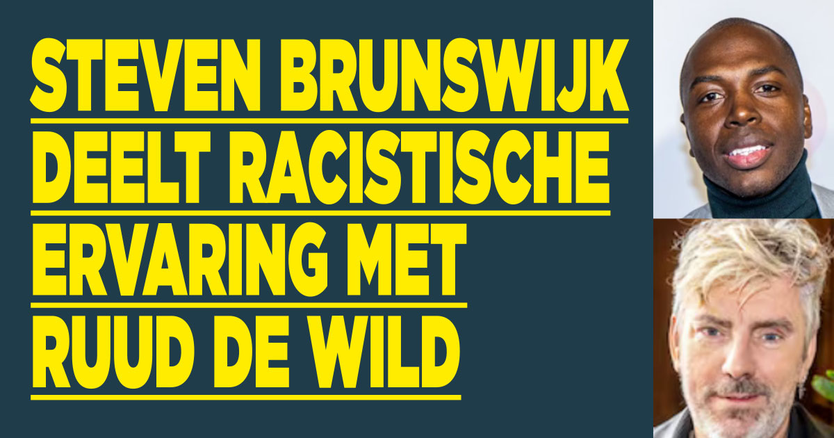 Ruud de Wild blijkt toch racist te zijn