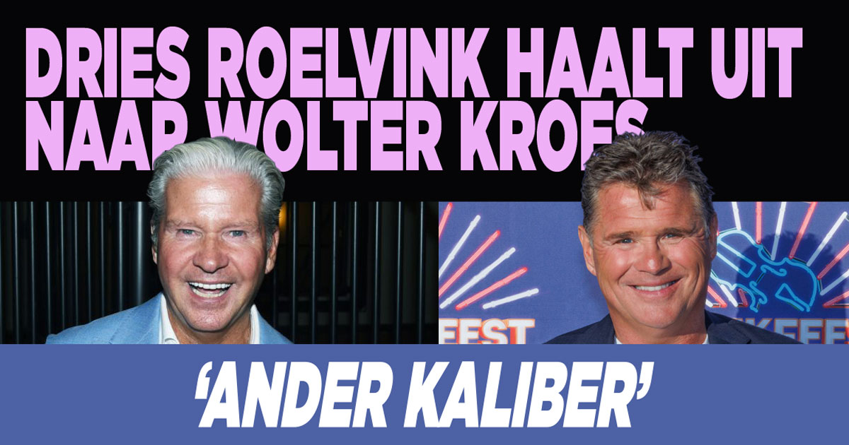 Dries haalt uit