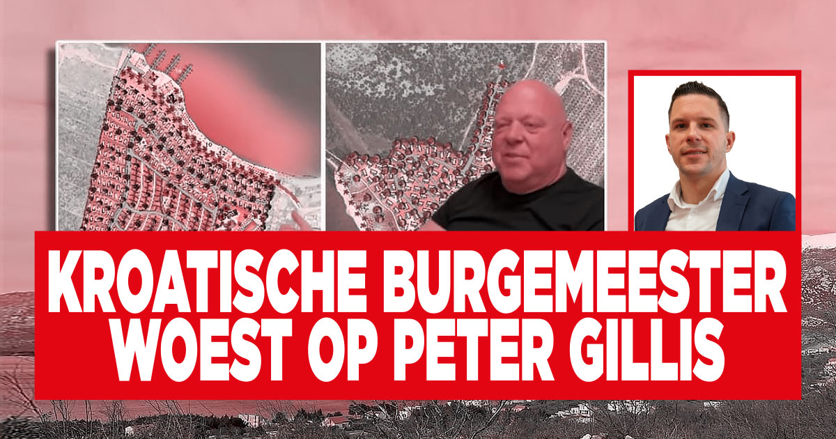 Burgemeester woest op 'maffiabaas' Gillis