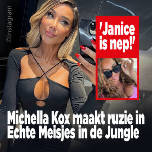 Michella Kox maakt ruzie in Echte Meisjes in de Jungle: &#8216;Janice is nep!&#8217;