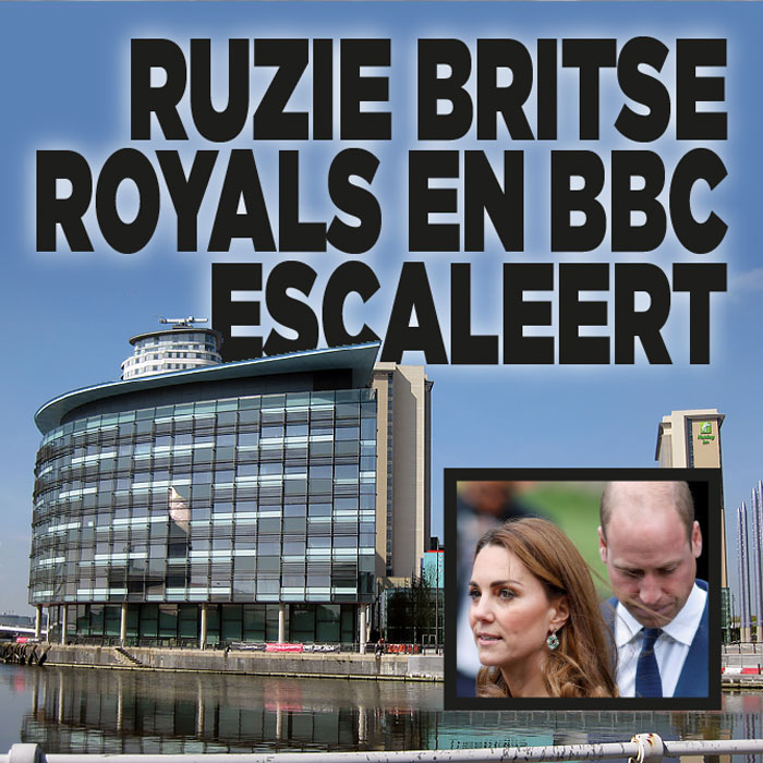 Ruzie Britse royals met BBC