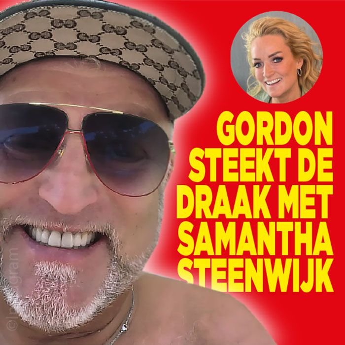 Gordon lacht Samantha Steenwijk uit