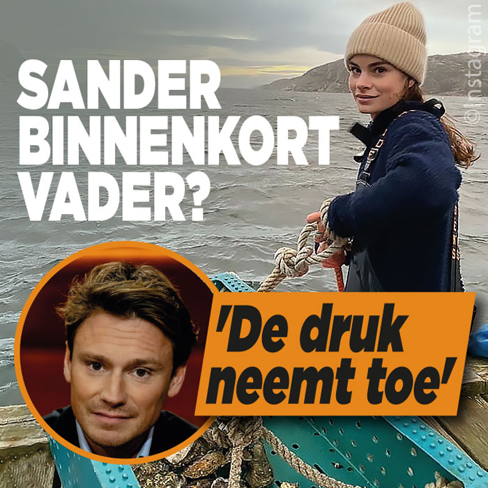 Sander Schimmelpenninck binnenkort vader?