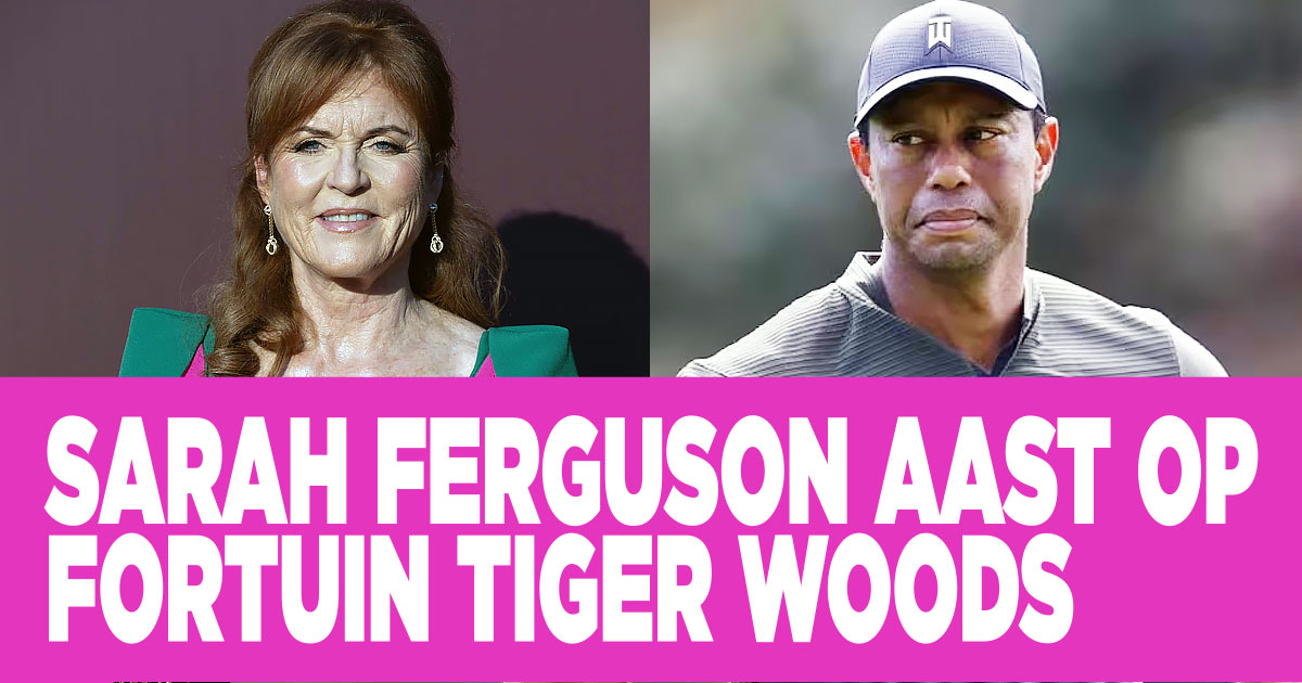 Sarah wil geld van Tiger