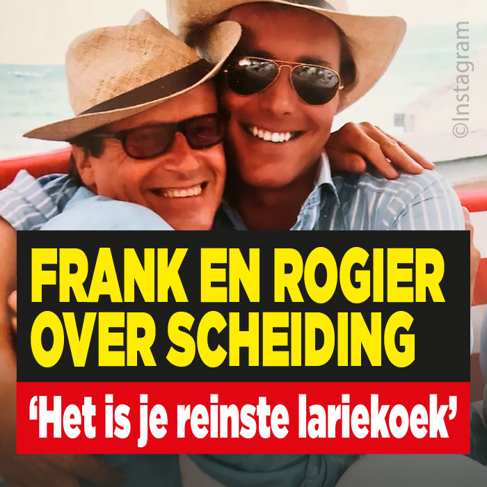 Scheiding Frank en Rogier