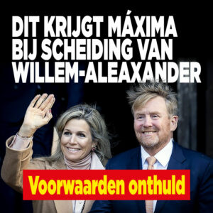Voorwaarden onthuld: &#8216;Dit krijgt Máxima bij scheiding van Willem-Alexander&#8217;
