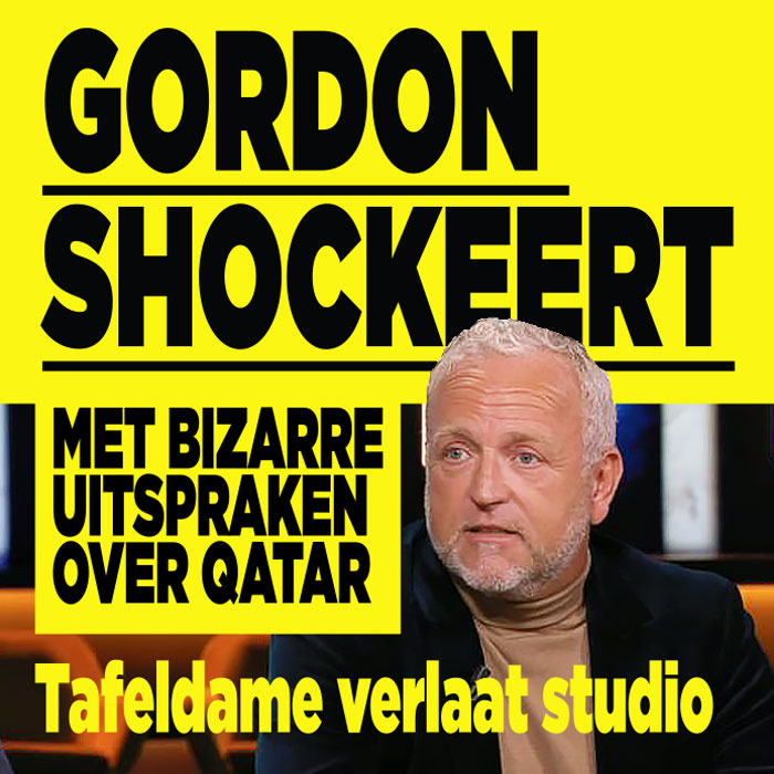 Gordon heeft extreme mening over Qatar