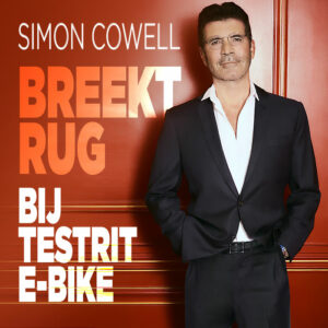 Simon Cowell breekt rug bij testrit e-bike