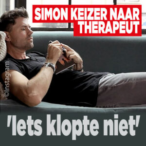 Simon Keizer is in therapie: &#8216;Het klopte niet&#8217;
