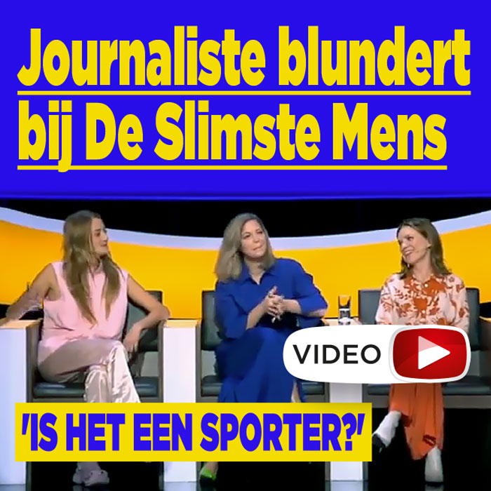 Journalist blundert bij De Slimste Mens: &#8220;Is het een sporter?&#8221;