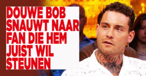 Douwe Bob snauwt naar fan die hem juist wil steunen