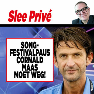 Showbizz-deskundige Matthieu Slee: ‘Songfestivalpaus Cornald Maas moet weg!’