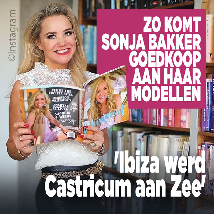 Sonja Bakker komt goedkoop aan haar modellen