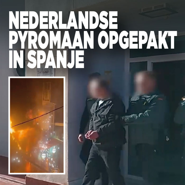 Nederlandse pyromaan opgepakt in Spanje