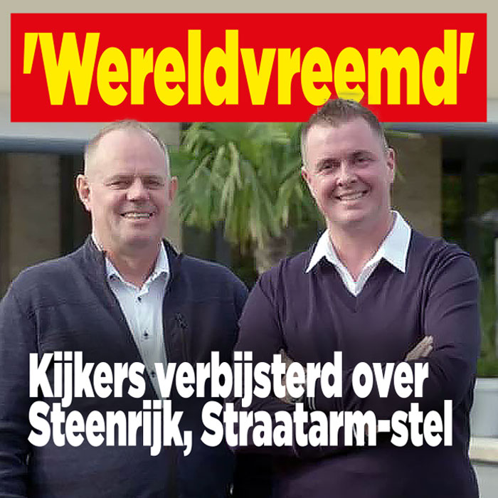 Totale idioten in Steenrijk Straatarm