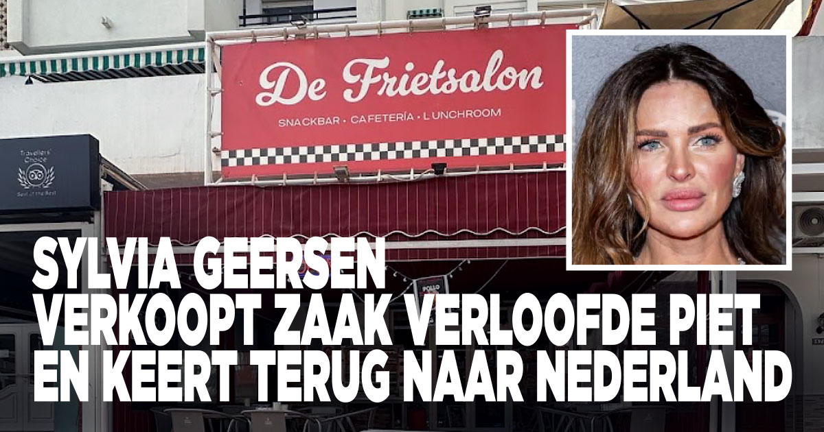 Sylvia verkoopt pand criminele verloofde