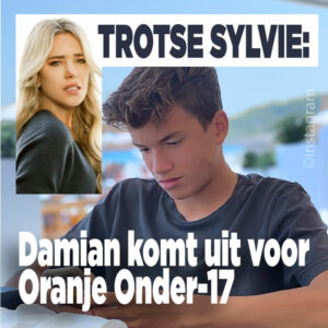 Trotse Sylvie Meis: Damian komt uit voor Oranje Onder-17