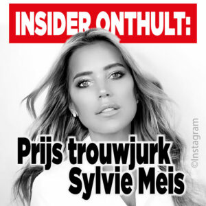 Insider onthult: Zoveel kost trouwjurk Sylvie