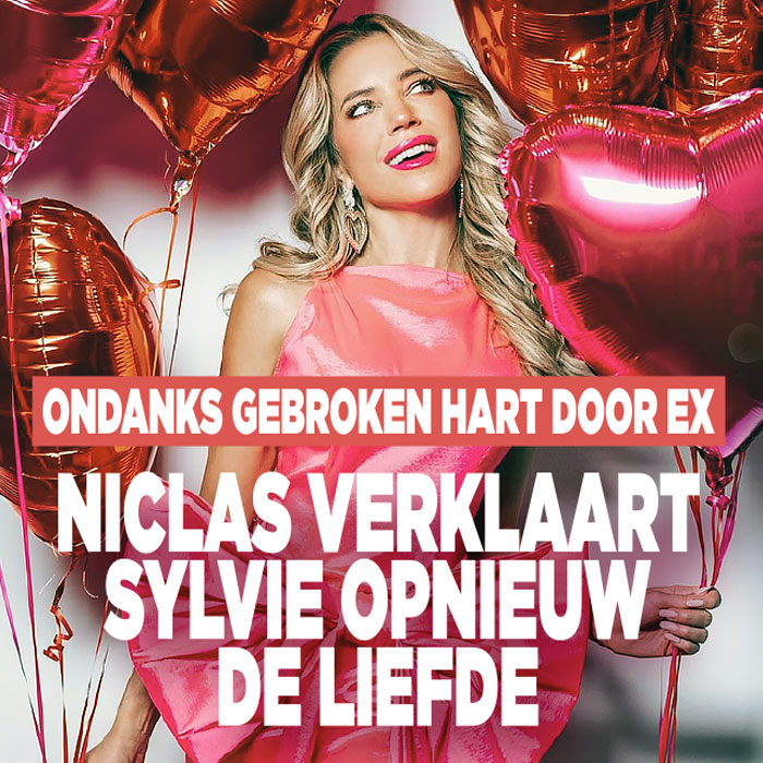 Ondanks gebroken hart door ex: Niclas verklaart Sylvie opnieuw de liefde