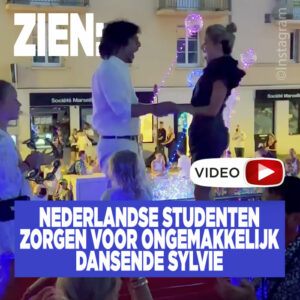ZIEN: Nederlandse studenten zorgen voor ongemakkelijk dansende Sylvie