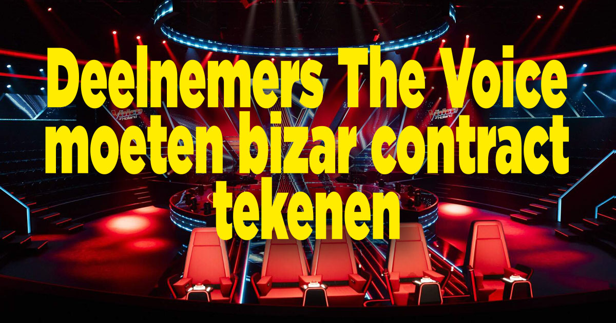 Bizar contract bij TVOH