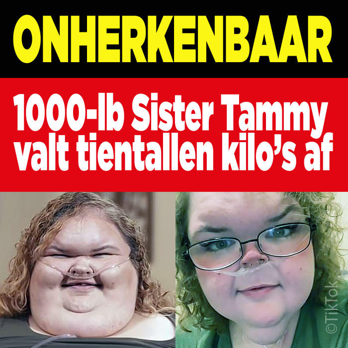 1000-lb sister Tammy valt tientallen kilo's af