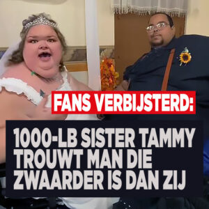 Fans verbijsterd: 1000-lb Sister Tammy trouwt man die zwaarder is dan zij
