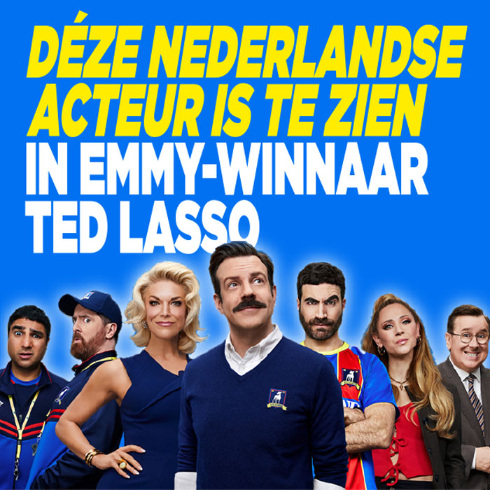 Déze Nederlandse acteur is te zien in Emmy-winnaar Ted Lasso