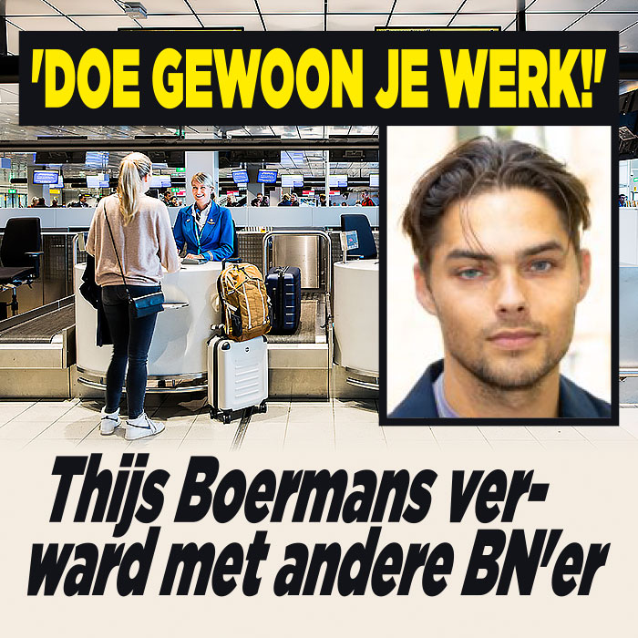 Thijs Boermans verward met andere BN&#8217;er: &#8216;Doe gewoon je werk!&#8217;