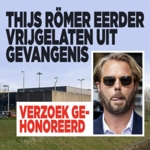 Thijs Römer eerder vrijgelaten uit gevangenis: &#8216;Verzoek gehonoreerd&#8217;