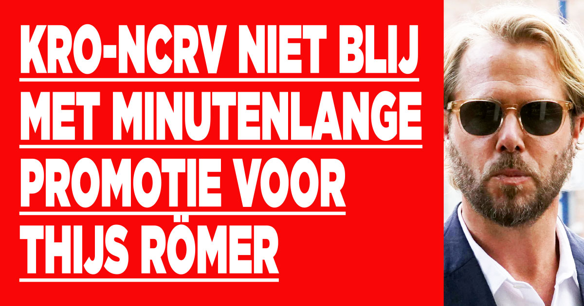 KRO-NCRV not amused