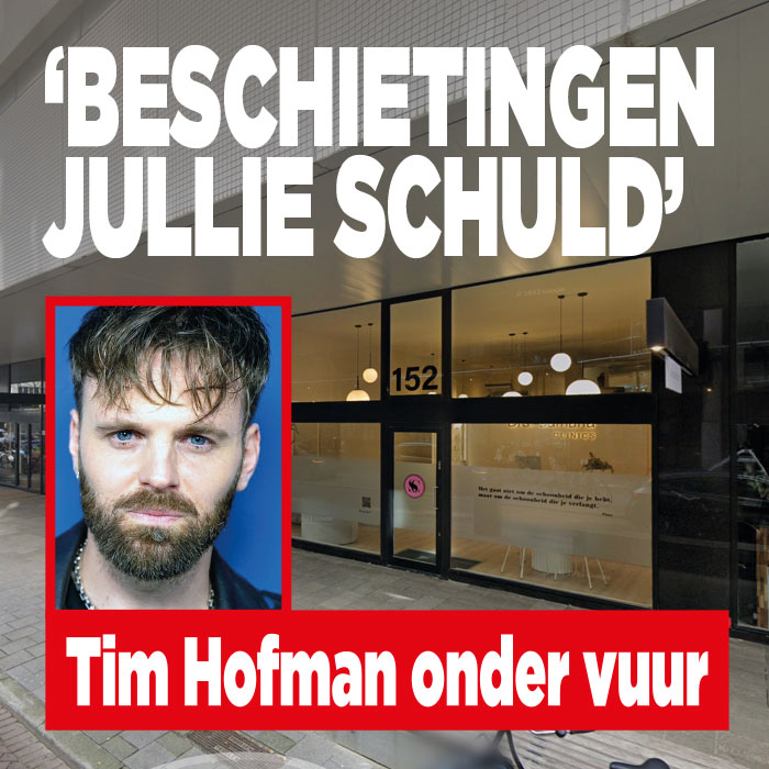 Tim Hofman onder vuur