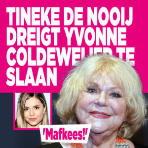 Tineke de Nooij dreigt Yvonne Coldeweijer te slaan: &#8216;Mafkees!&#8217;